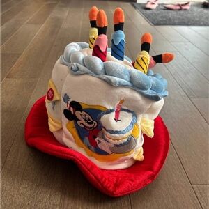 Disney‎ Mickey Mouse Birthday Cake Hat candles light up